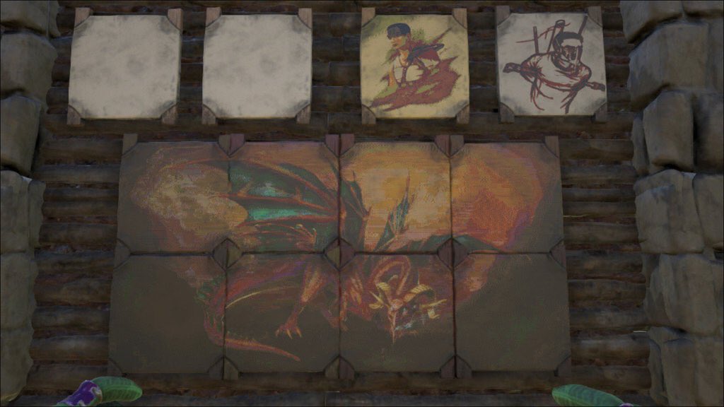 RedWingHamstorm's tweet photo. the @YouS4WNothing art gallery is getting more pieces! #ArkGallery #Ark https://t.co/FfnfuEheXD