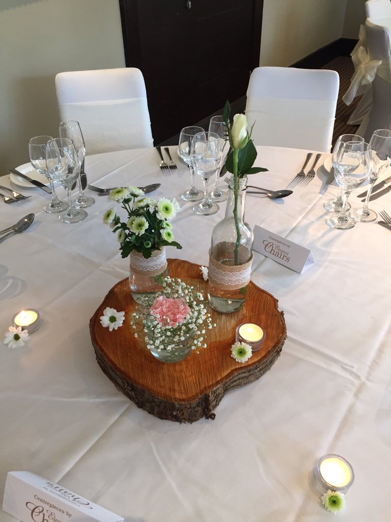 Elegant_chairs's tweet photo. A few new centrepieces from @OultonHall wedding open day X https://t.co/19MBGLLnHI