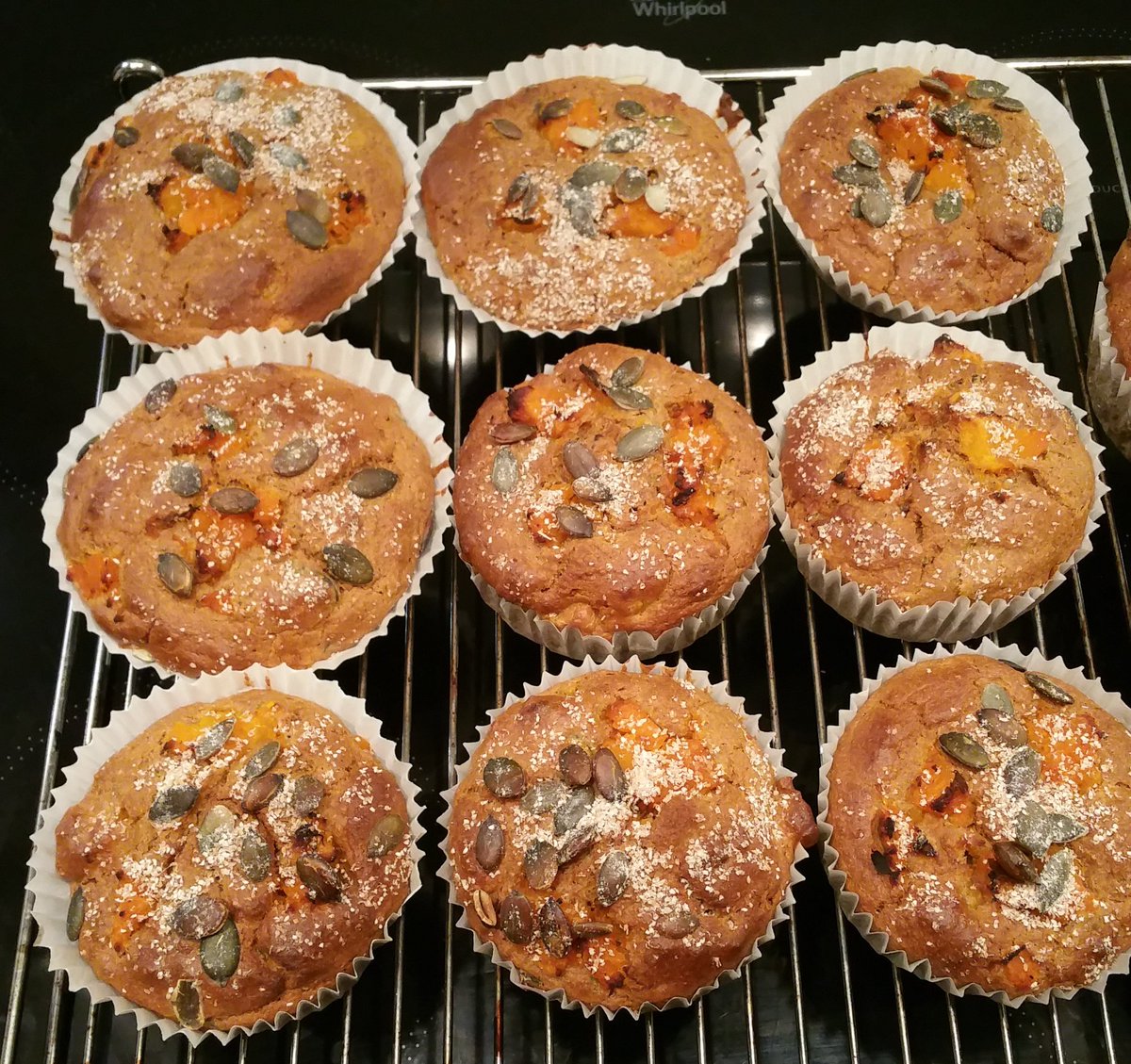 markinthetrees's tweet photo. @lorrainepascale look what I made!! Healthy start in the morning!!! #muffin #breakfast #healthy #pumpkin https://t.co/Chhf0CoivX