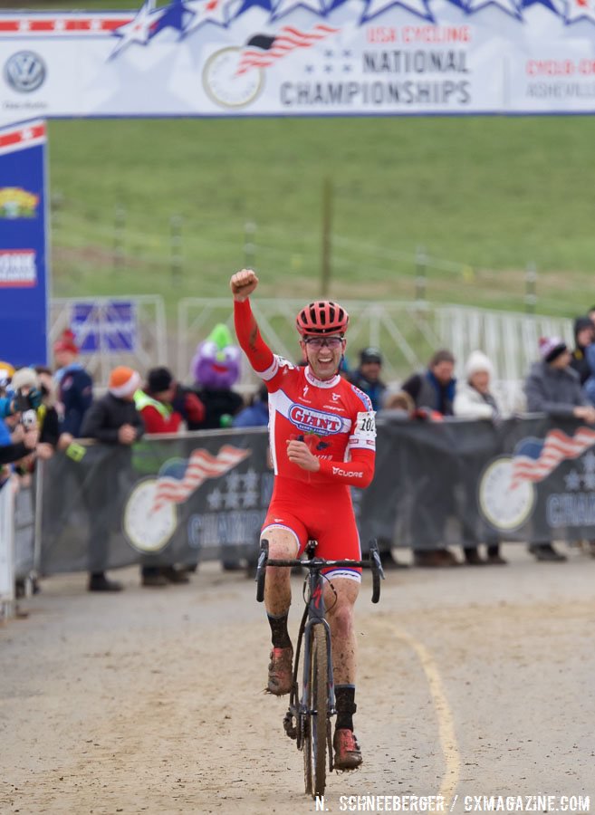 Your new <a href="/usacycling/">USA Cycling</a> U23 Men National Champion, Tobin Ortenblad <a href="/McTubbbin/">Tobin Ortenblad</a> of <a href="/calgiantcycling/">Cal Giant Cycling</a>.