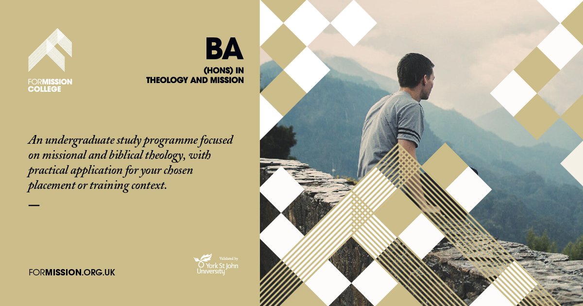 ForMission_Col's tweet photo. How to gain a #BAInMissionalTheology & work experience?
See here: https://t.co/AXjjaY4fwb
#ForMissionInMyCommunity https://t.co/KuxL8bJGl8