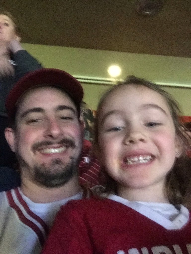 AHSOpper's tweet photo. IU game with a six year old....go Hoosiers https://t.co/Gz9kXdau6m