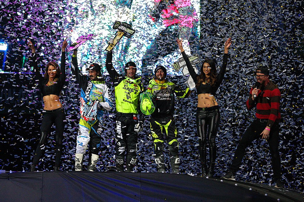 ArenacrossUK's tweet photo. Josh Hansen takes his first EVER UK win!! #AXUK https://t.co/qRlqIzaRhf