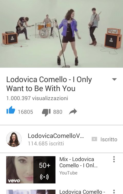 LodoMySunshine's tweet image. ONE MILLION FOR #IOnlyWantToBeWithYou ❤❤ @lodocomello 💪🔥💥🙀 🎸🎬💥🙉🔝🎈