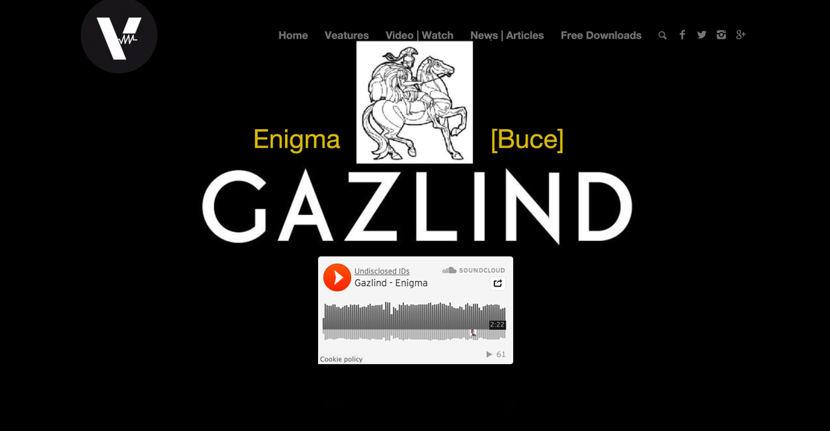 With altered voice,mysterious <a href="/GazlindMusic/">Gazlind</a> reveals #Enigma on <a href="/bucerecordings/">Buce Records</a> radio show viralbpm.com/?p=4369