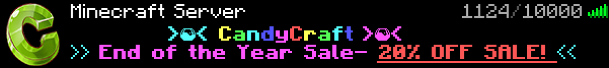 CandyCraftMC's tweet photo. Another week, Another Milestone! We are starting to loose words to thank you all for this phenomenal support. https://t.co/KVjKq9al1f