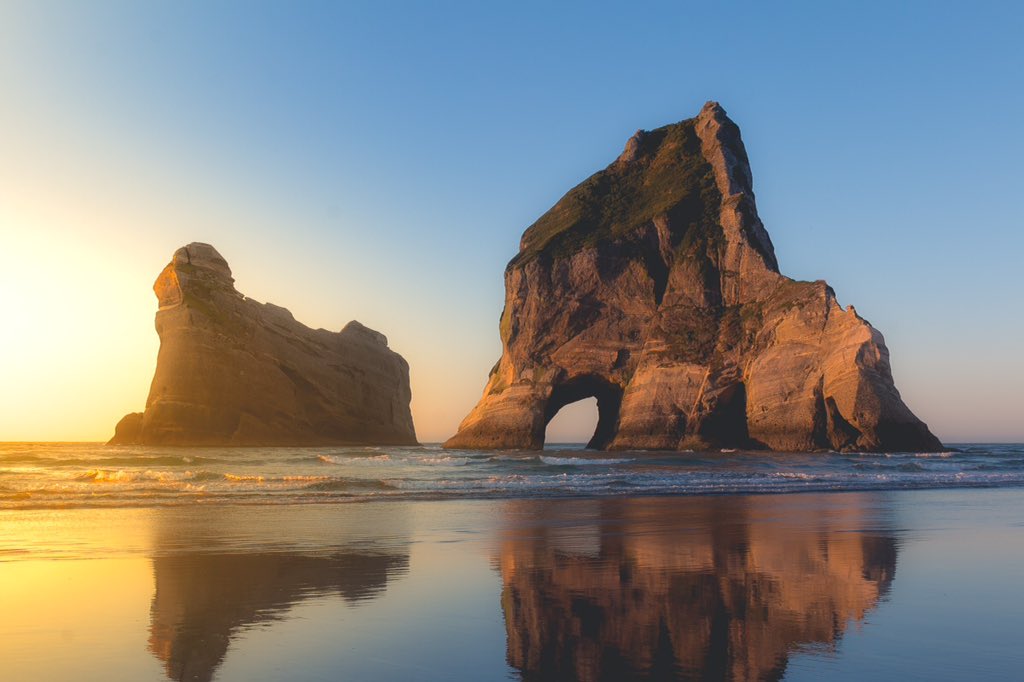Treasures on the beach. #NZMustDo 

[📍Wharariki Beach, Nelson. 📷: IG/ jordnmcfall]