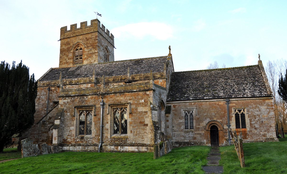bwthornton's tweet photo. Barcheston Warwickshire today, still raining... the tower really does lean
#Barcheston #History #Medieval #Church https://t.co/i3ZWcWCJ2K