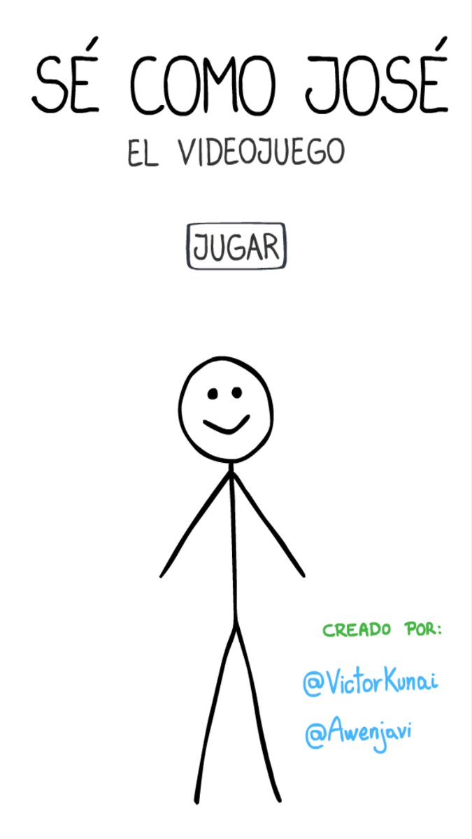 CreepyBall_2's tweet photo. Sé como José - El videojuego - Android https://t.co/zuB6C1ratT https://t.co/C6gd5Lcz5Q