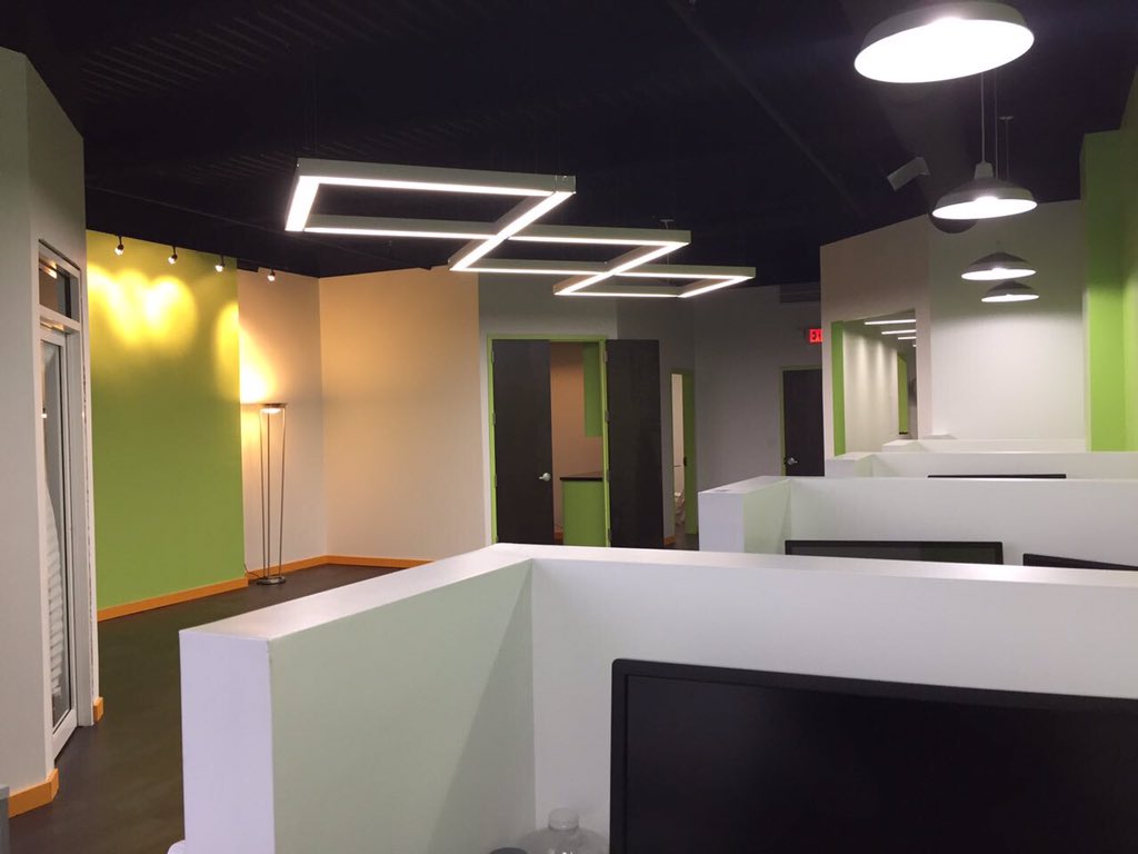 DartMedia_'s tweet photo. Almost a month @ our New Office!
view of the #postmodern style interiors of our new office in Upstate NY
#goinggreen https://t.co/8I3wAb3KmT