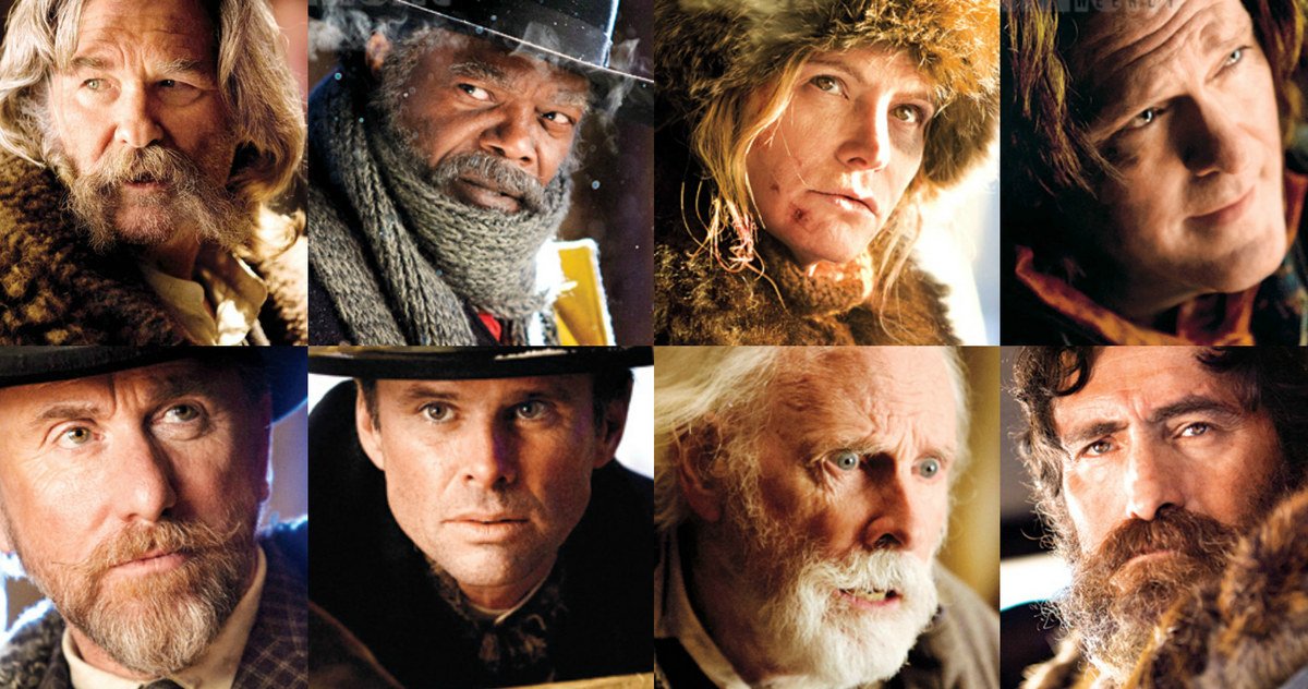 GMHutchins's tweet photo. Reservoir Dogs meets Agatha Christie, meets The Thing, meets Django... #TheHateful8 https://t.co/anJ96e5a7N https://t.co/4L7xlXhNem