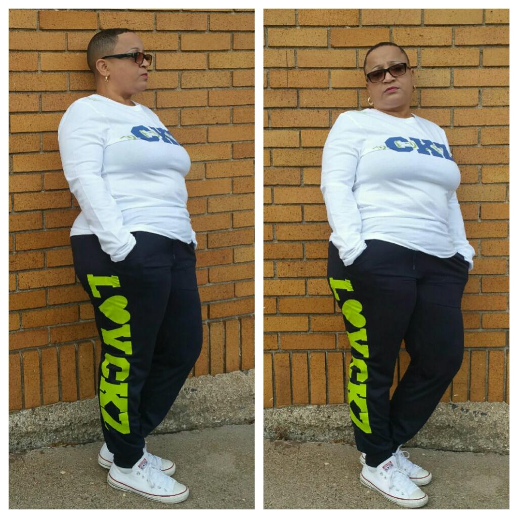 AllanStrums's tweet image. MS.CHERRY IS WEARING ONE OF OUR CKZ  TOP AND BOTTOM.