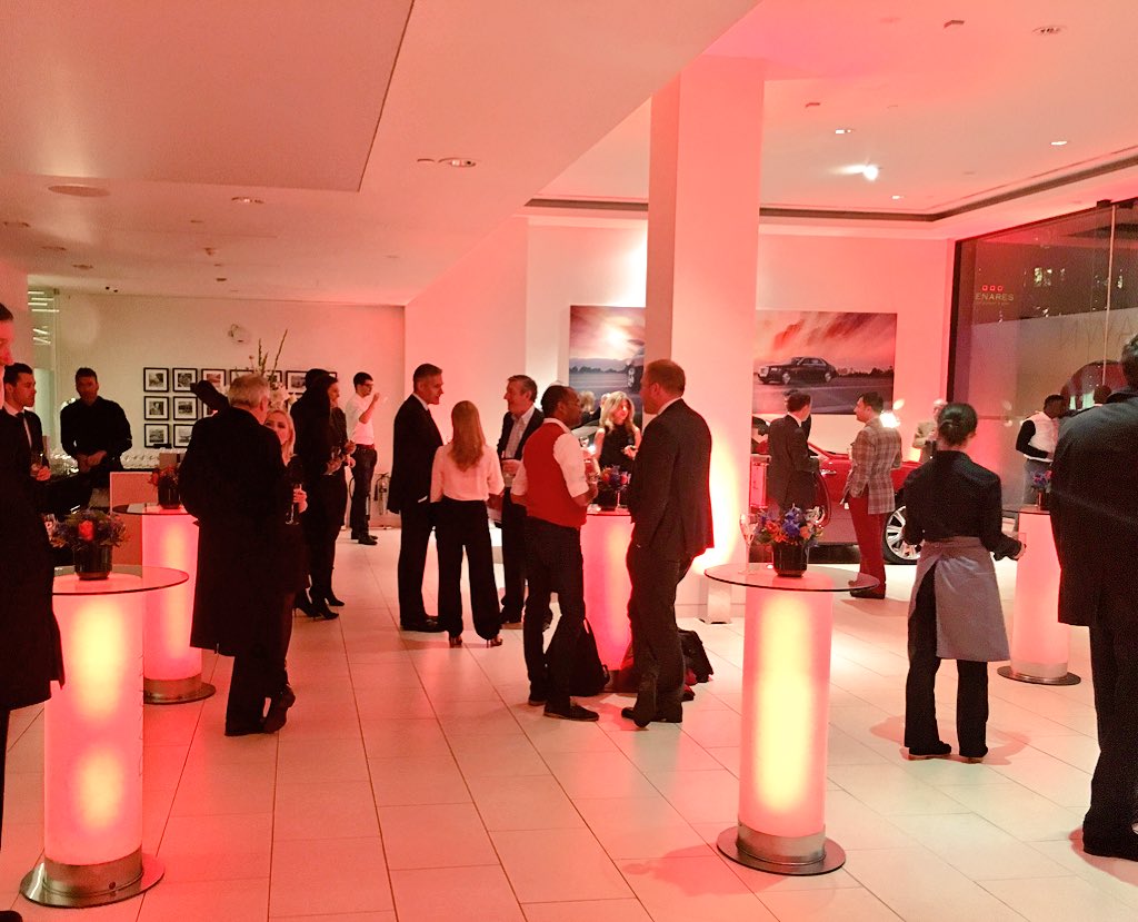 tonic_collectiv's tweet photo. First UK dealer preview of DAWN at @RRMCLondon - beautiful space, striking car, lovely team https://t.co/dHmCnj9CA8