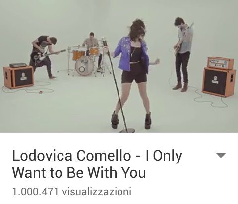 TeamLodoFriuli's tweet image. DATO: Il videoclip di #IOnlyWantToBeWithYou di @lodocomello è arrivato a 1.000.000 di visualizzazioni su @YouTube🎶🎥🔝