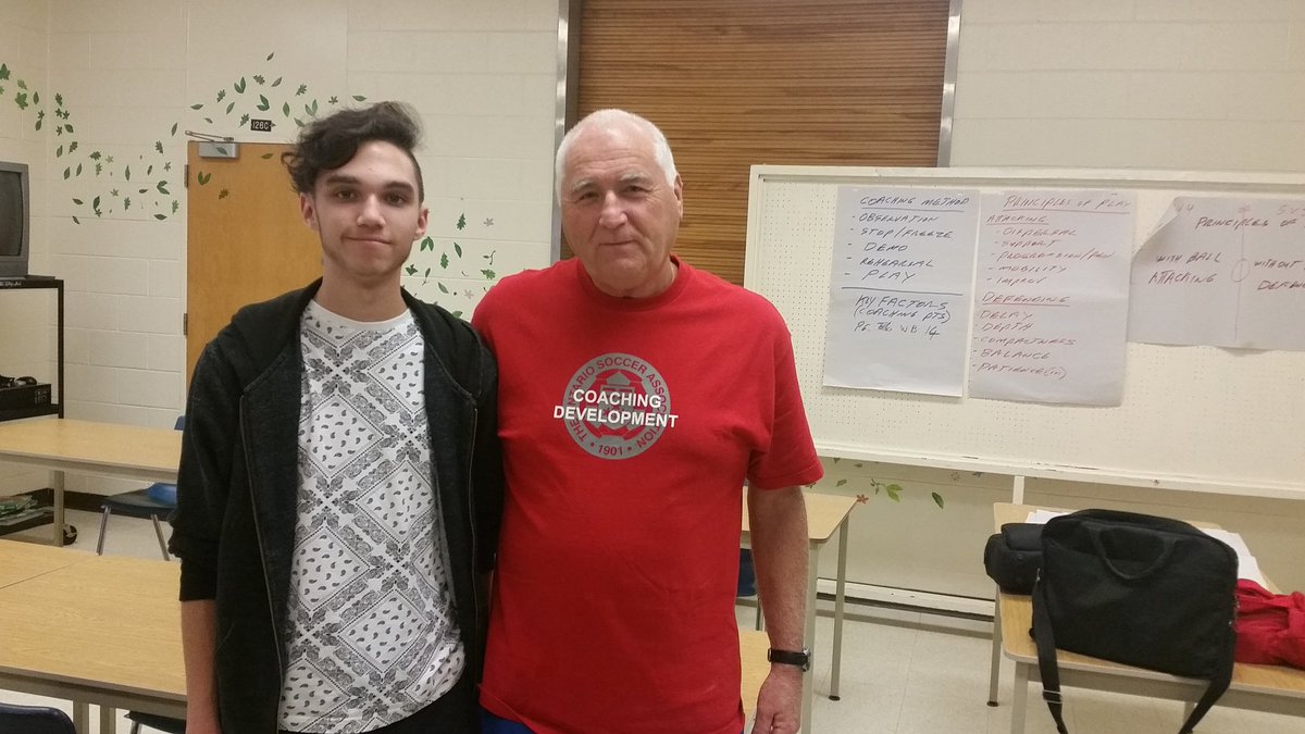 BarrieSC's tweet image. Great to have Rick facilitate our #learntotrain course and work with our development coaches.
#barriesoccer