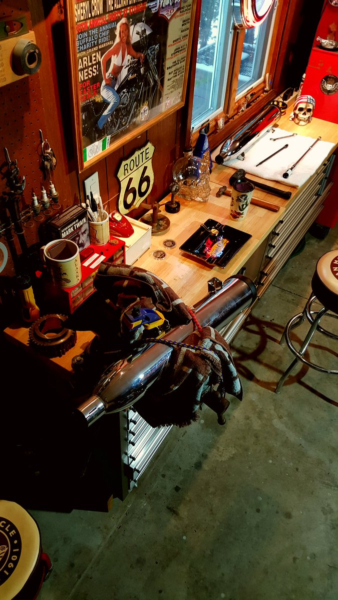 Studio_M_'s tweet image. - After a trek in the 16°F snowfall,
for a hole saw, I'm resuming my
#ScoutExhaustModificationProject
#FunStuff
😎