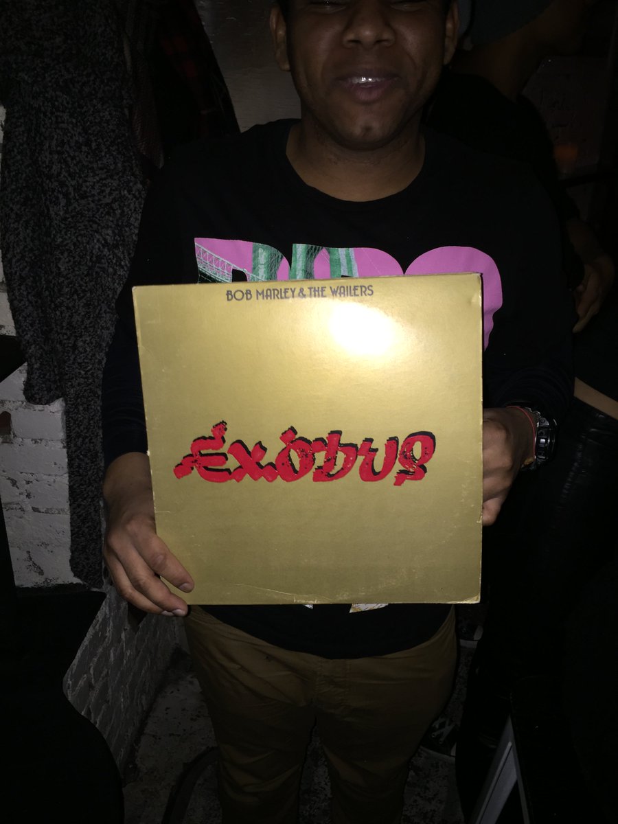 Supporting the movement of #JahPeople at <a href="/142Sullivan/">142 Sullivan</a>! #Exodus #BobMarleyAndTheWailers #TheVinylCellar