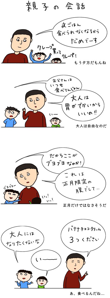 クレープ屋で働く私のどうでもいい話番外編
大人になりたくない理由 