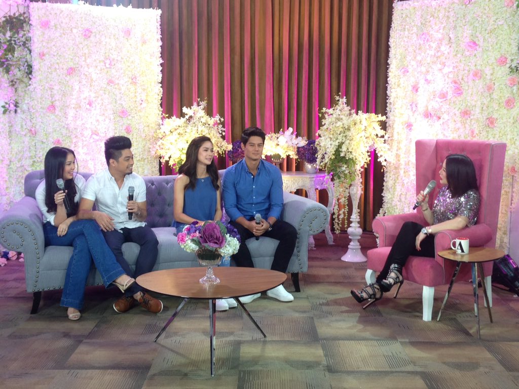 Fill your morning with love here on Kris TV Live! #KrisTVLoveAtWork ❤️❤️❤️