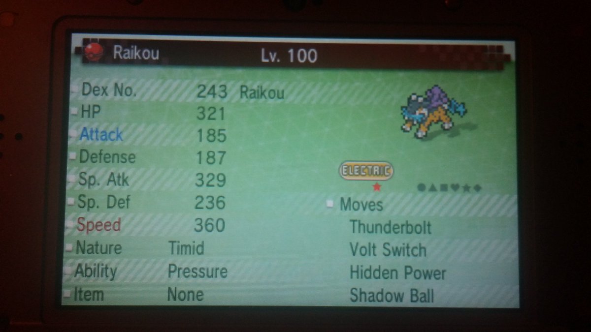 ThePokeAvengers's tweet image. 🎉Sunday Giveaway🎉
Rt+Follow to get a chance to win this Shiny Raikou! 1 winner! Will end Soon! Good Luck! ~Nova