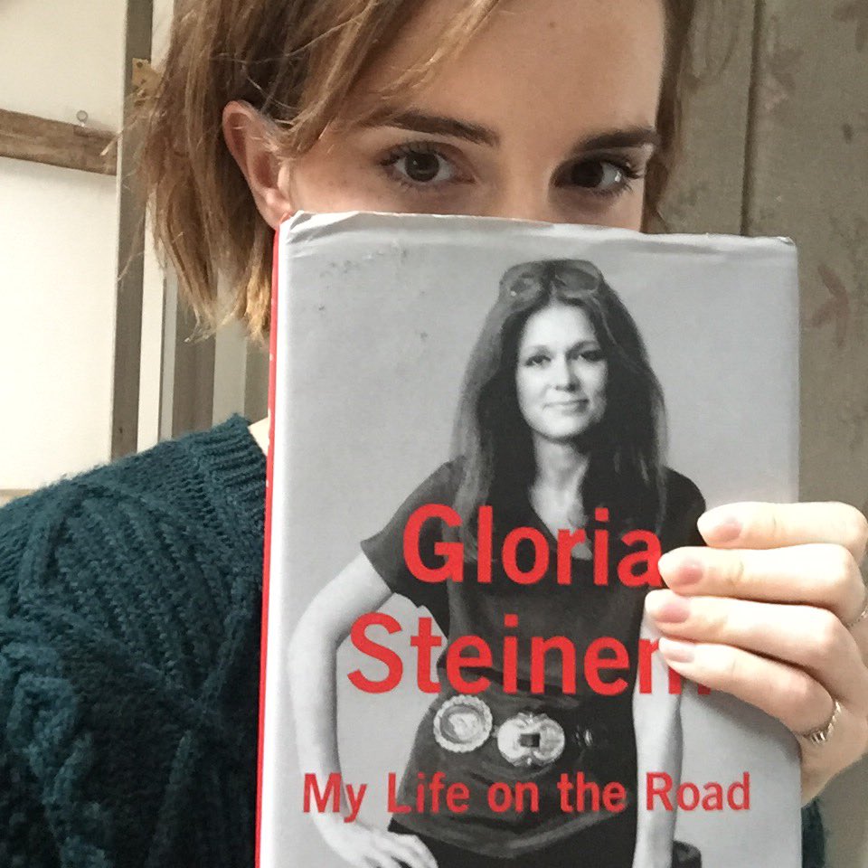 Who has their book? #OurSharedShelf @GloriaSteinem #mylifeontheroad #bookclub