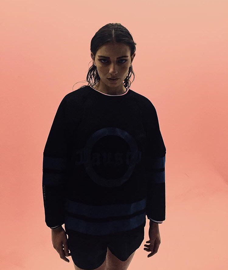 Michael__Fausto's tweet photo. A look at the Michael Fausto sweater from last week’s photo shoot. https://t.co/R3dY7ZXBgT