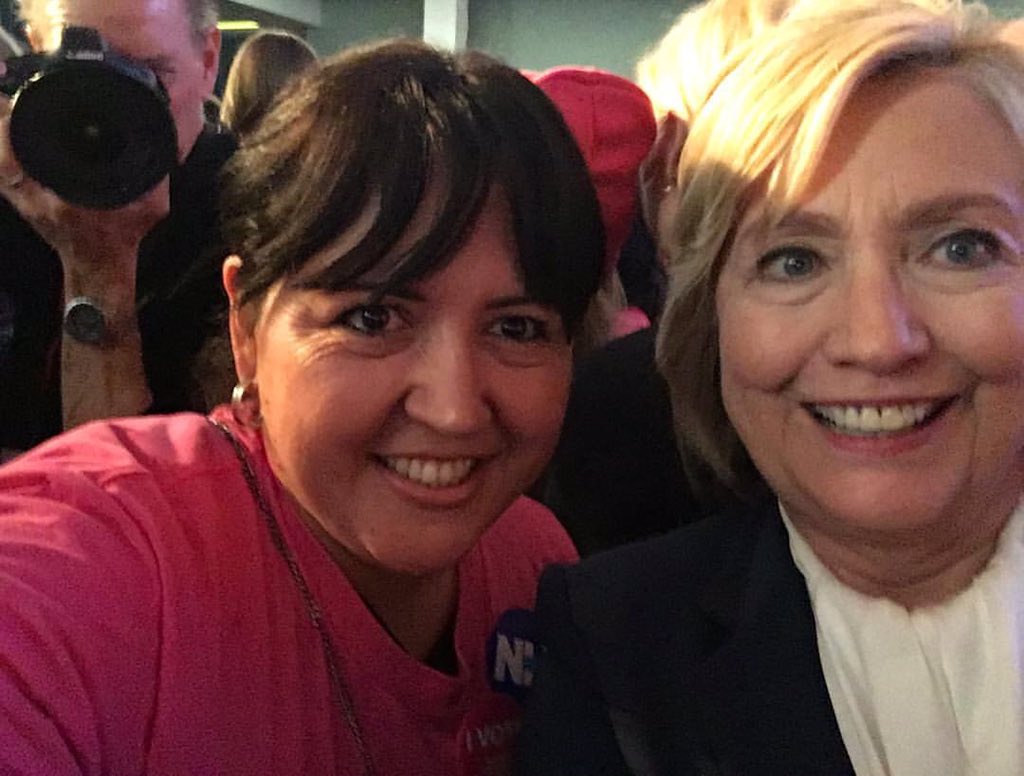 PPPSW Action Fund (@pppswaction) on Twitter photo Our VP of Government Relations @Noraevargas couldn't resist a selfie with Secretary <a href="/HillaryClinton/">Hillary Clinton</a> #PPact4Hillary Our VP of Government Relations @Noraevargas couldn't resist a selfie with Secretary <a href="/HillaryClinton/">Hillary Clinton</a> #PPact4Hillary