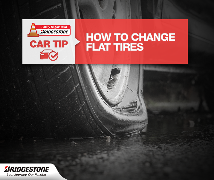 BridgestonePH's tweet photo. Don't know how to change flat tires? Read more:  https://t.co/yX1uCvQ7QC  #SafetyBeginsWithBridgestone https://t.co/LP77DXUKbH