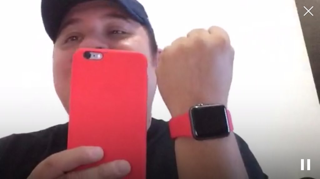 AlanGeek1's tweet image. "Excelente #Periscope @mimacmx #AppleRed  Saludos 🖖