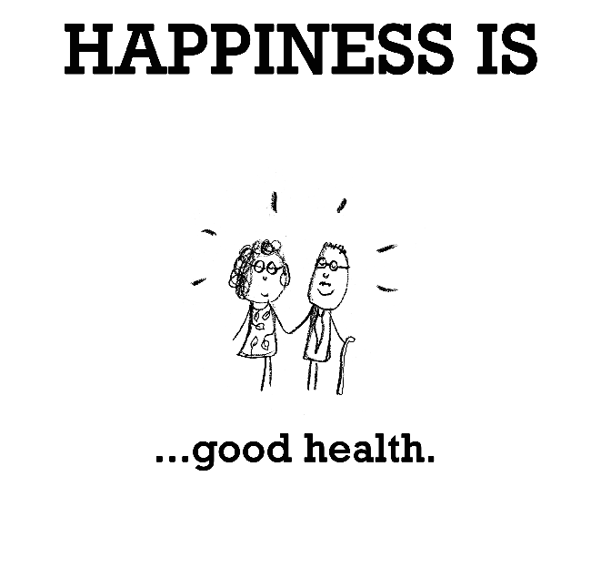 Happy is healthy