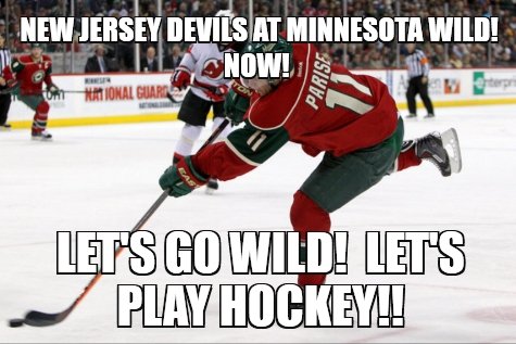 mikekoivisto's tweet image. #FootballIsOver!  #LetsGoWild!  #LetsPlayHockey!  In the #StateOfHockey!