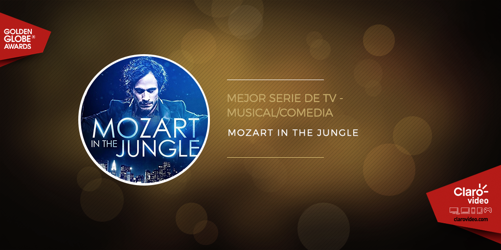 ClaroVideo's tweet photo. Los tambores de #MozartInTheJungle retumbarán tu pantalla. #goldenglobes #ClaroQueLoTenemos https://t.co/N3IjXxExik https://t.co/obSMD3N6Lv