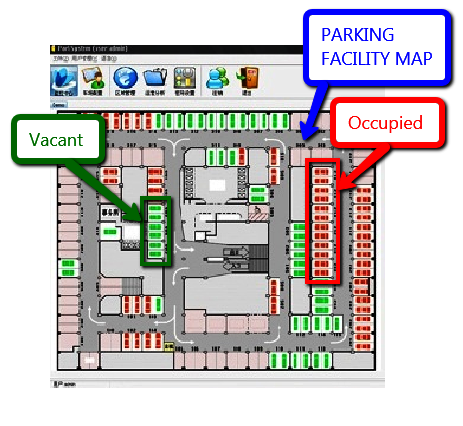 ikeytop's tweet photo. Red means occupied and green means vacant as per the latest #ParkingGuidanceSystem. https://t.co/2jtNP2fXMc