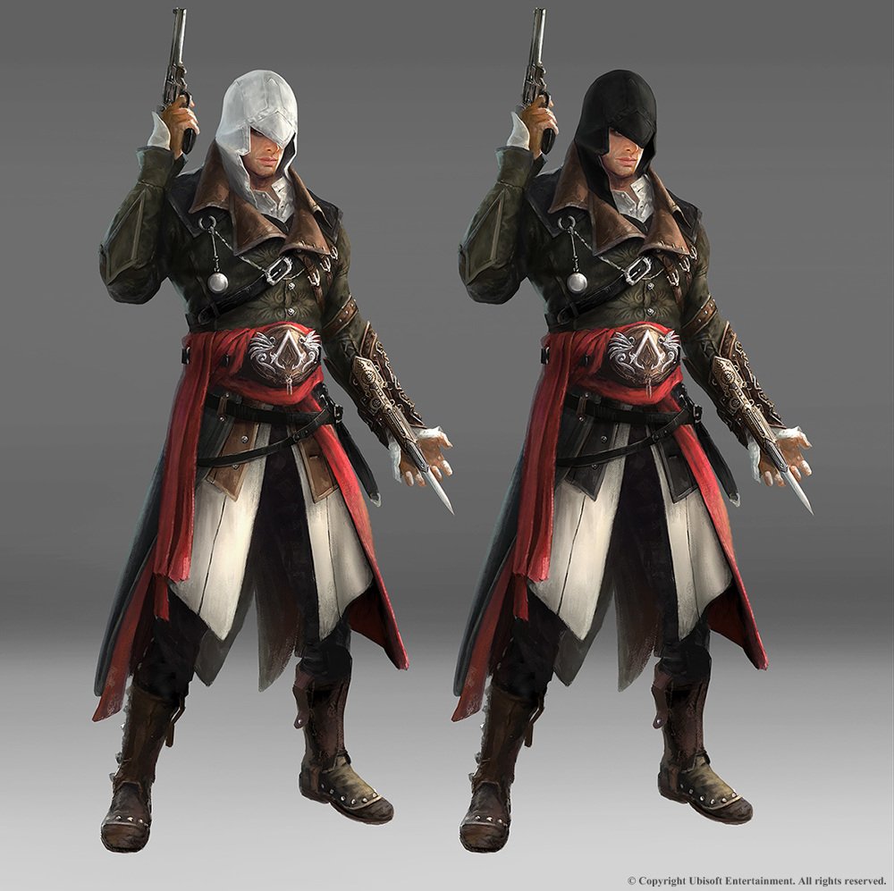 Assassin's Creed III Concept Art & Characters