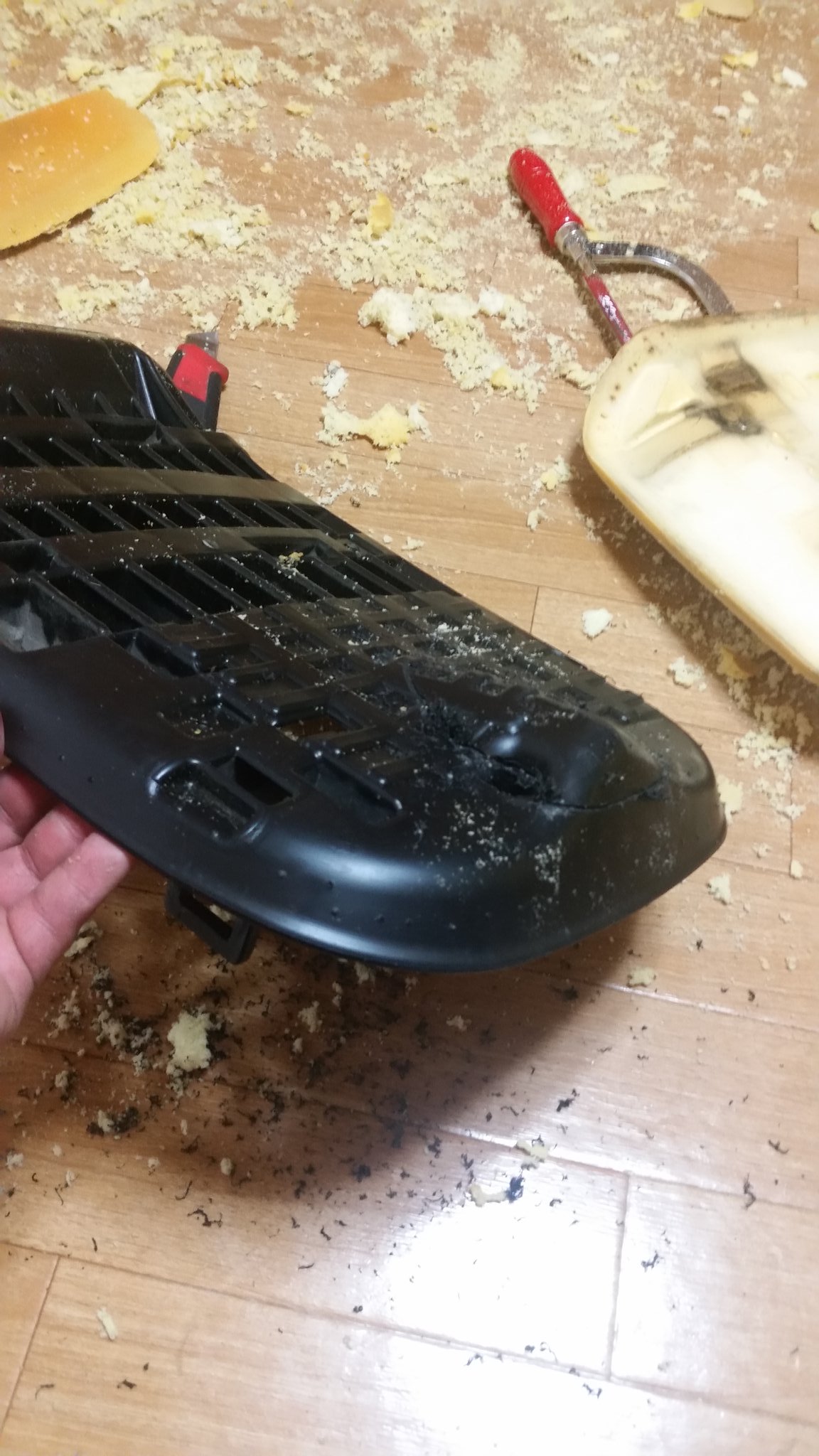 ホンダ ズーマー シート 張り替え あんこぬき