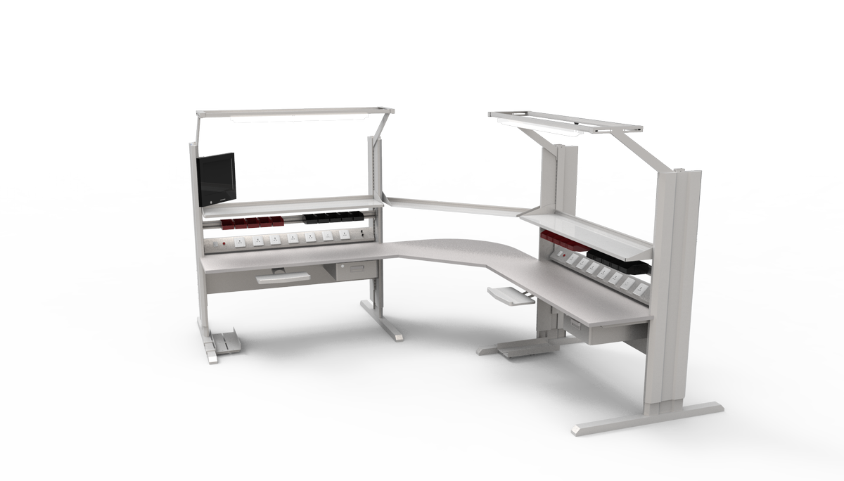 Detall_bench's tweet photo. #Corner #workbench with #Anti #static designed from Detall.  https://t.co/FkiZJKSCmP https://t.co/jmI8tmYze9
