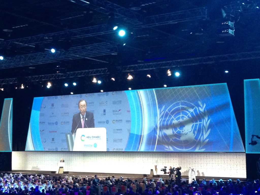 #WFES Making a difference in global sustainable transformation. Thank you UAE
