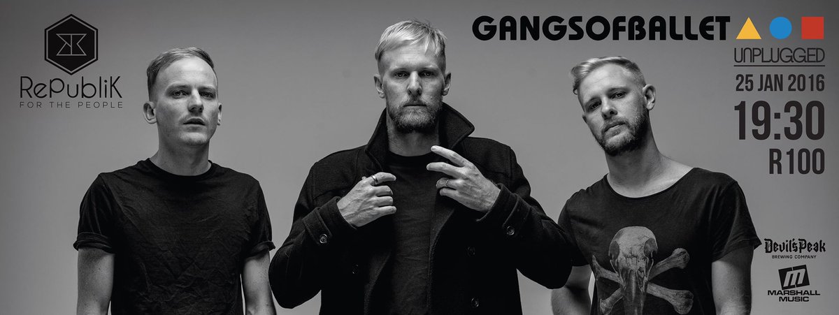 Durban! A sneaky show you say? Why not!? 25 Jan <a href="/republikdbn/">RepubliK</a>, limited tickets, get them now! goo.gl/zgIhUR
