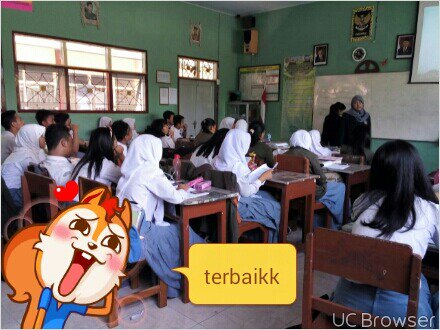 SMAN 1GIRI nih harii pertama, suksess.. ketje pula