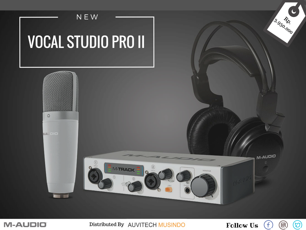 AuvitechIndo's tweet photo. Anggota baru dari @M_AudioID : Vocal Studio Pro 2.

Mention kami yang sudah punya type ini! https://t.co/HfW2AK7cwf