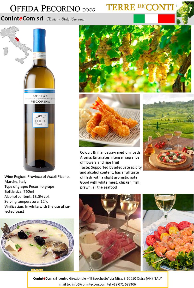 wine_4lovers's tweet photo. #wine #whitewine #italianwine #offida #pecorino #marche #italy #doc #igt #bio 
#terredeconti #conintecom https://t.co/437cFeESyb