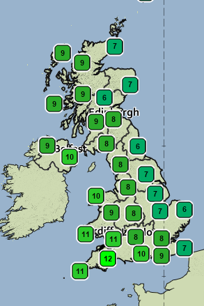 AnglersWeather's tweet photo. A cold week but the temperature will be up a bit on Friday with winds from the South West ~ https://t.co/a6k6Bg6Qq7