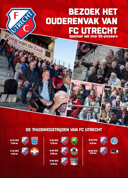 FC Utrecht heeft een speciaal #ouderenvak voor #65-plussers! initiatief van <a href="/ouderenfonds/">Nat. Ouderenfonds</a> en <a href="/fcutrecht/">FC Utrecht</a>