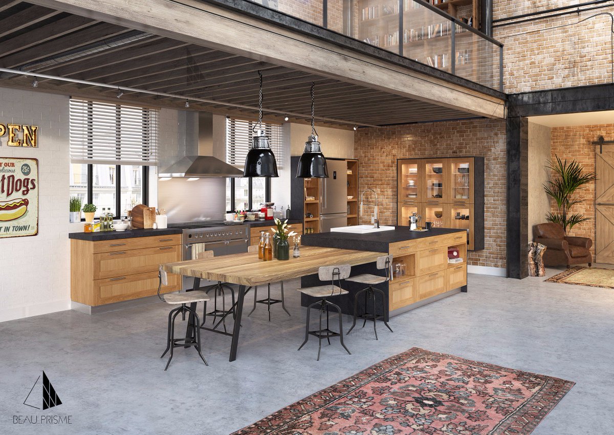Beauprisme2's tweet photo. Bonjour à tous, on espéré que vous aimez nos image 3D réalistes d'un projet de cuisine qu'on a réalisé. https://t.co/oW3hW4PXBq