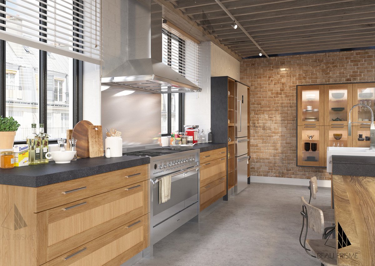 Beauprisme2's tweet photo. Bonjour à tous, on espéré que vous aimez nos image 3D réalistes d'un projet de cuisine qu'on a réalisé. https://t.co/oW3hW4PXBq