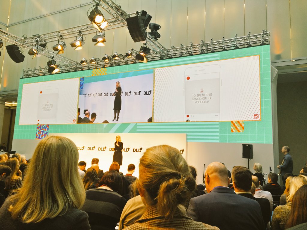 We are the live historians of this age #instagram #marnelevine #DLD16