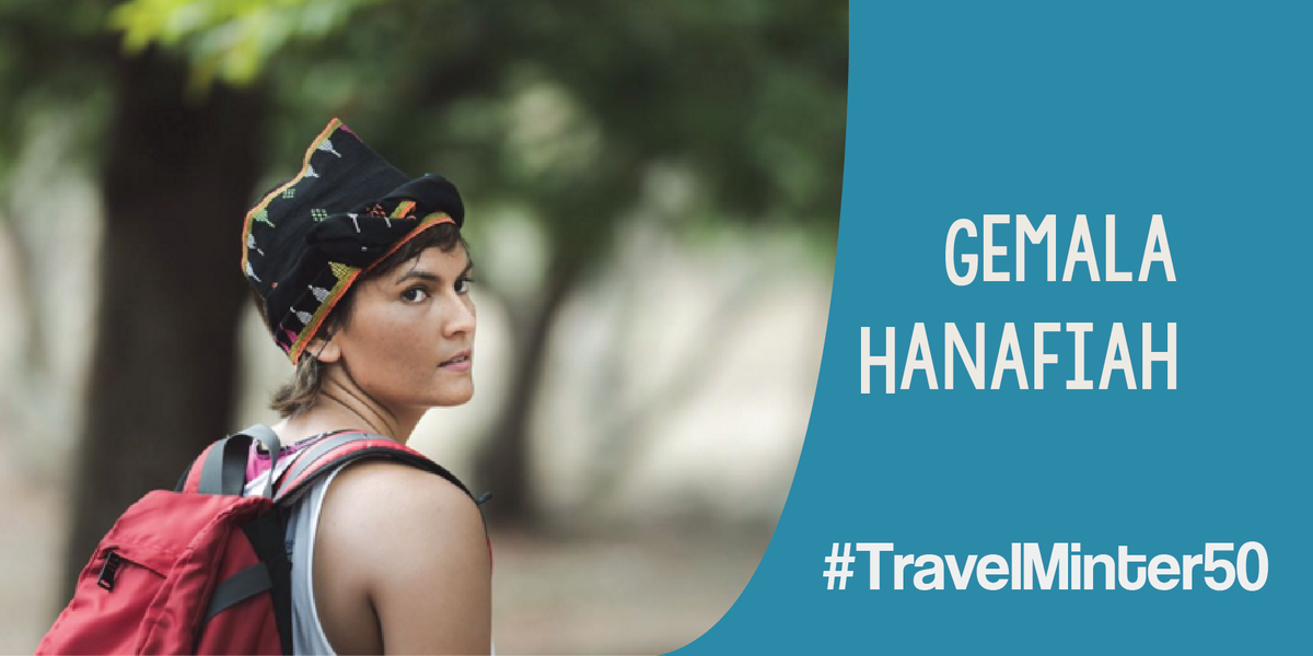 Panelist pertama adalah kaka <a href="/g_hanafiah/">Gemalla Carrissa</a> #TravelMinter50