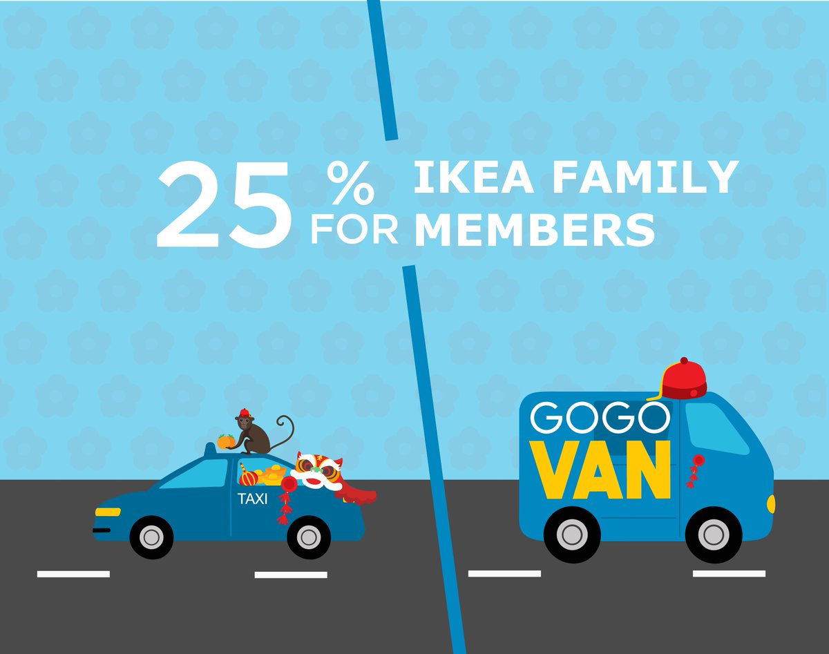Gogovan Singapore On Twitter Perks Of Being An Ikea Family