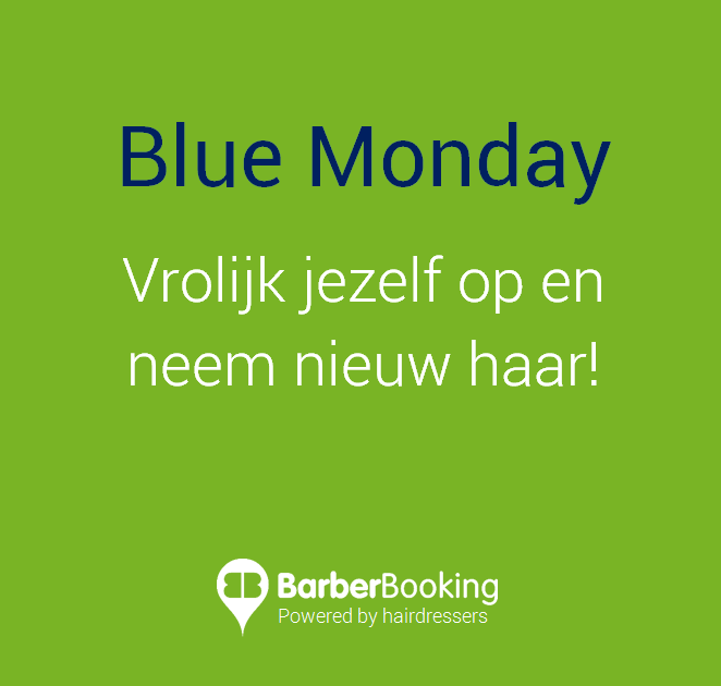 BarberBooking's tweet photo. Last van blauwe maandag? Boek online je kappersafspraak! https://t.co/kJEdPN9a74 #bluemonday #kapper #barberbooking https://t.co/OuDkrsOole