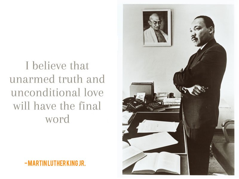 WhipKClark's tweet photo. “I believe that unarmed truth and unconditional love will have the final word...” - MLK Jr. Happy #MLKDAY2016! https://t.co/iuuuWLrUkt